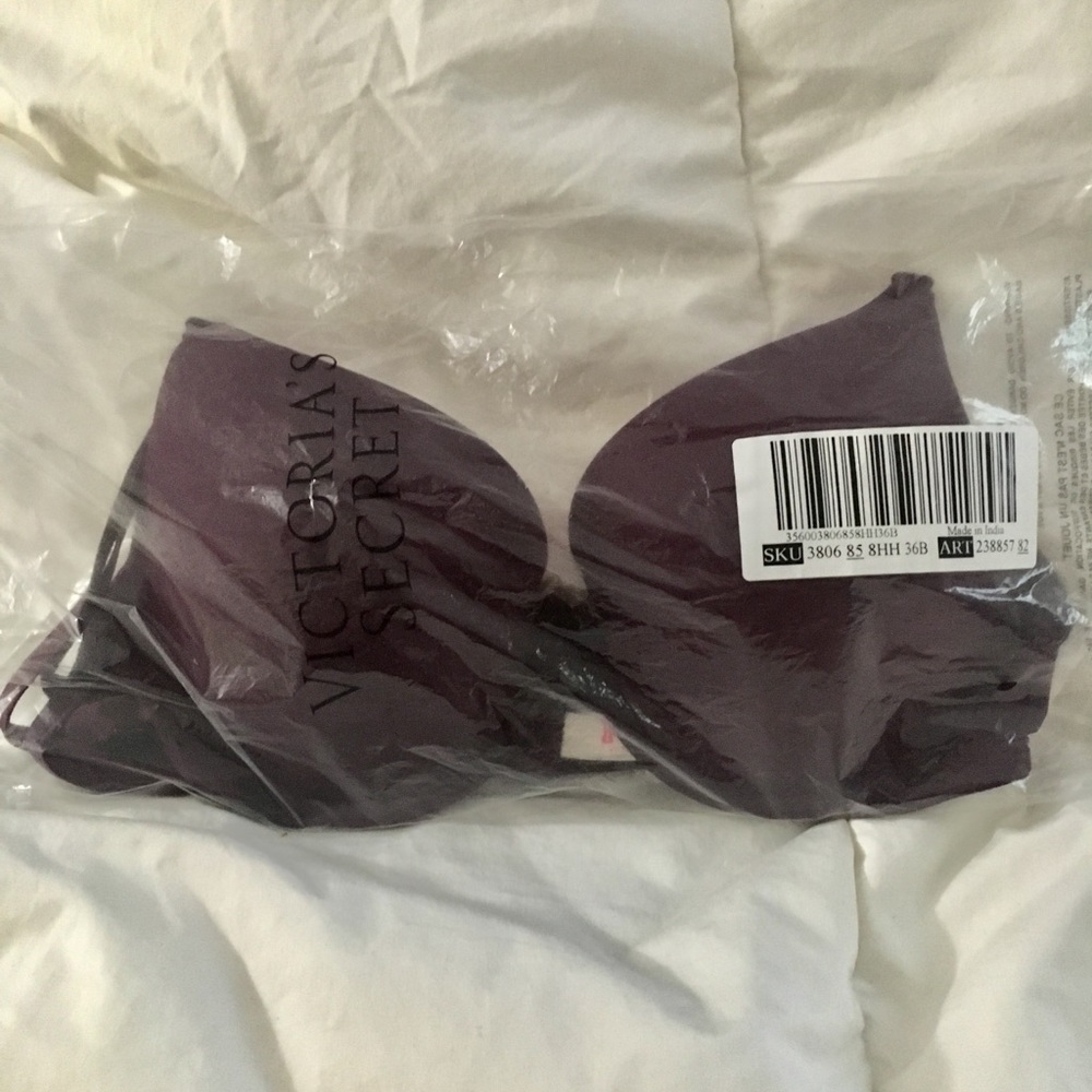 VS Pink Wear Anywhere Cotton Push-Up Bra 36B